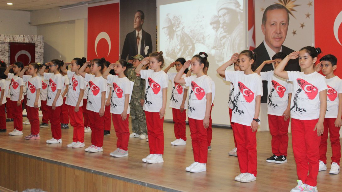 18 Mart Şehitleri Anma Günü ve Çanakkale Zaferi'nin 108. Yıldönümü münasebetiyle ilçe programı düzenlendi.